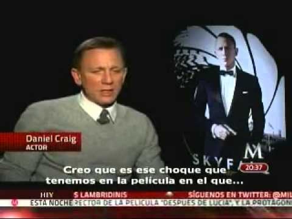Entrevista a Javier Bardem y Daniel Craig, prot...
