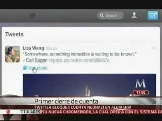 Twitter bloquea por primera vez una cuenta debido a mensajes neonazis