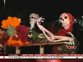 Instalan megaofrenda en Ciudad Universitaria