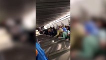Accidente en el metro de Roma con hinchas CSKA