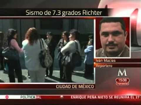 Sismo de 7.3 grados en México
