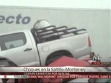 Accidente en la carretera Saltillo-Monterrey