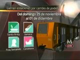 Anuncia STC Metro cierre en estaciones de L4 por cambio de poder