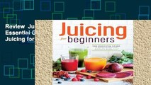 Review  Juicing for Beginners: The Essential Guide to Juicing Recipes and Juicing for Weight Loss