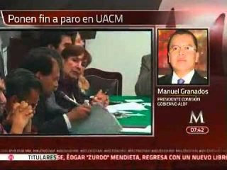Manuel Granados celebra la reapertura de UACM