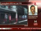 Demanda PRI-Sonora a autoridades esclarecer incendio en su sede