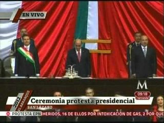 Peña Nieto jura como Presidente