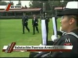 Fuerzas Armadas saludan a Peña como comandante supremo