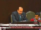 Aprueban diputados reforma educativa