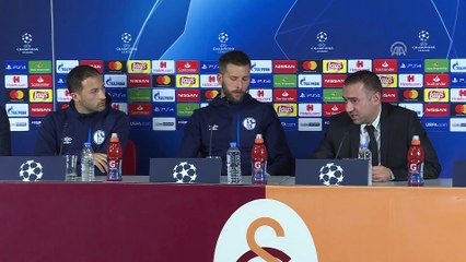 Galatasaray-Schalke 04 maçına doğru - Tedesco ve Burgstaller - İSTANBUL