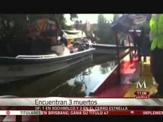 Hallan 3 personas sin vida en el DF