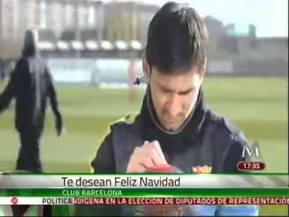 FC Barcelona te desean una Feliz Navidad
