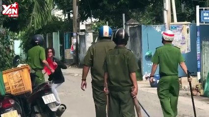 Nam thanh niên đi chơi halloween sớm bị cảnh sát vây bắt