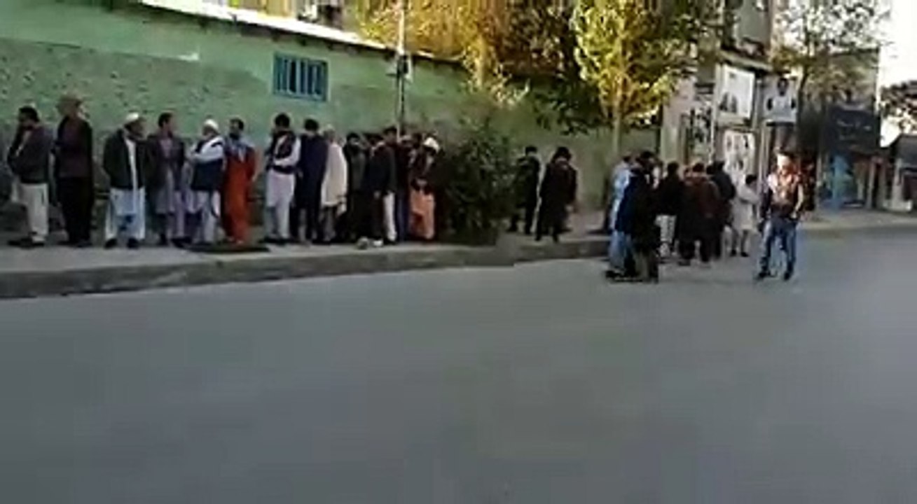 Kabul polling stations have opened and hundreds of people are already making their way to voter stations to cast their ballots in today’s parliamentary election
