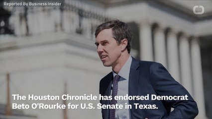 Houston Chronicle Endorses Beto O’Rourke