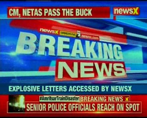 Amritsar train accident: Families block the main road to Amritsar, demands quick probe