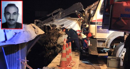 Yavuz Sultan Selim Köprüsünde Korkunç Kaza! TIR Bariyerlere Asılı Kaldı : 2 Ölü