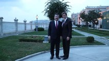 Sağlık Bakanı Koca, Prof. Dr. Mehmet Öz ile Bir Araya Geldi