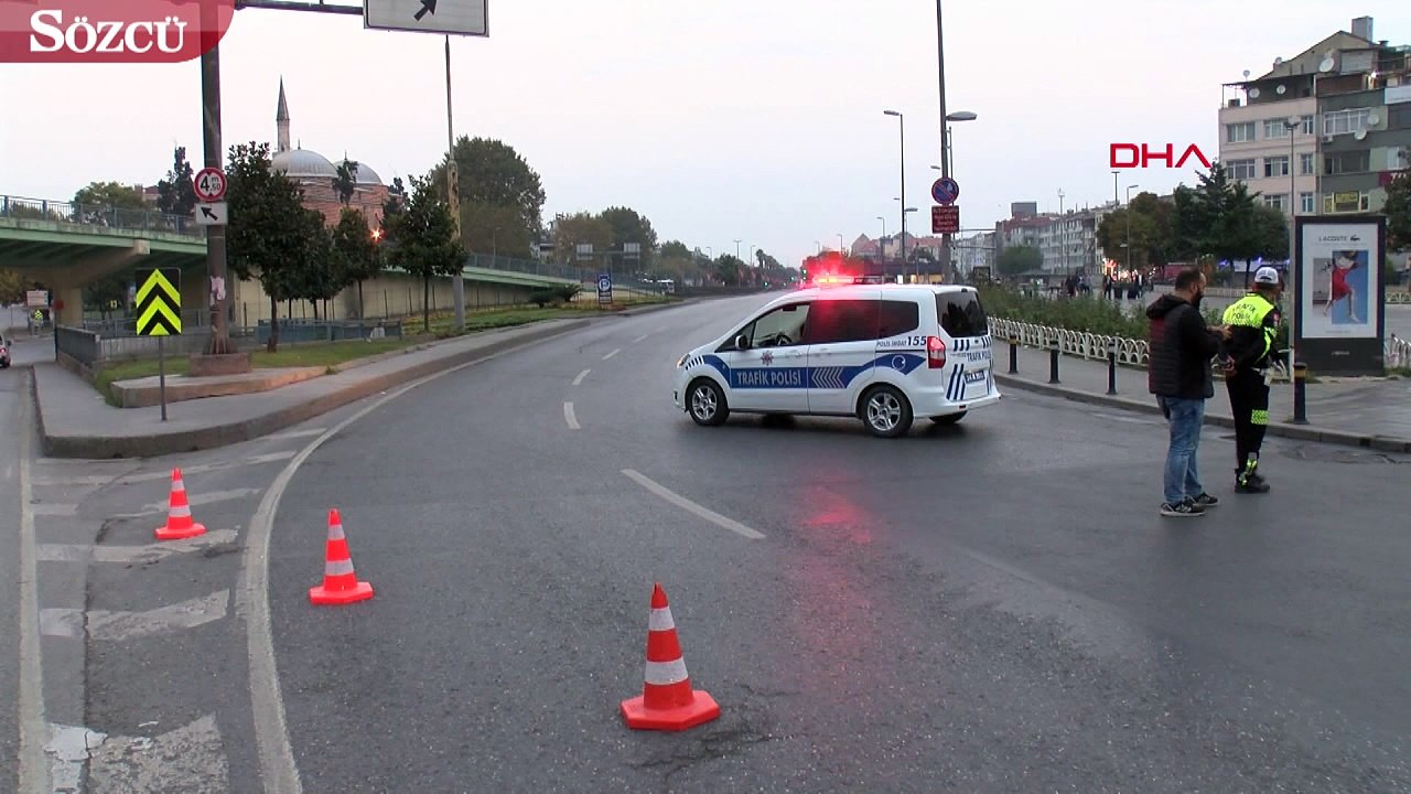 İstanbul2da bugün bu yollar kapalı