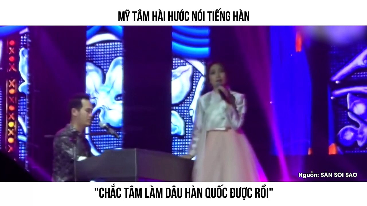 Mỹ Tâm Hài Hước Nói Tiếng Hàn "Chắc Tâm Làm Dâu Hàn Quốc Được Rồi"