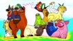 Learn Animals for Kids - Animal Cartoon Compilation for Children - Zoo Cartoon Cartoons