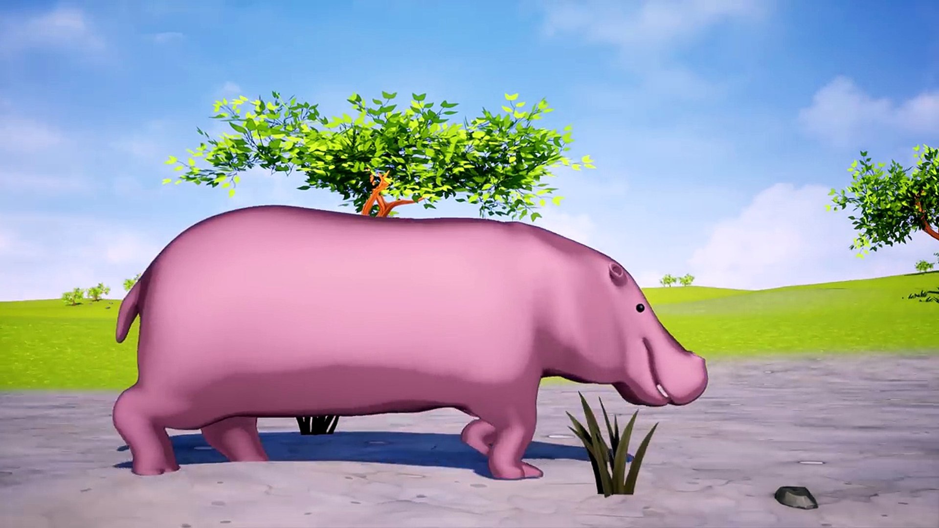 Wild Animals Name And Sound Kids Learning Video Dailymotion