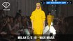 Milan Fashion Week Spring/Summer 2019 - Max Mara | FashionTV | FTV