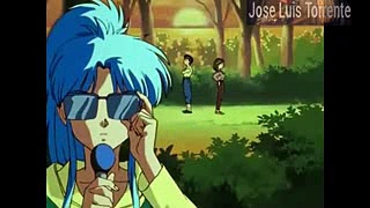 Yusuke se pelea con Keiko YuYu Hakusho (Español Castellano España)