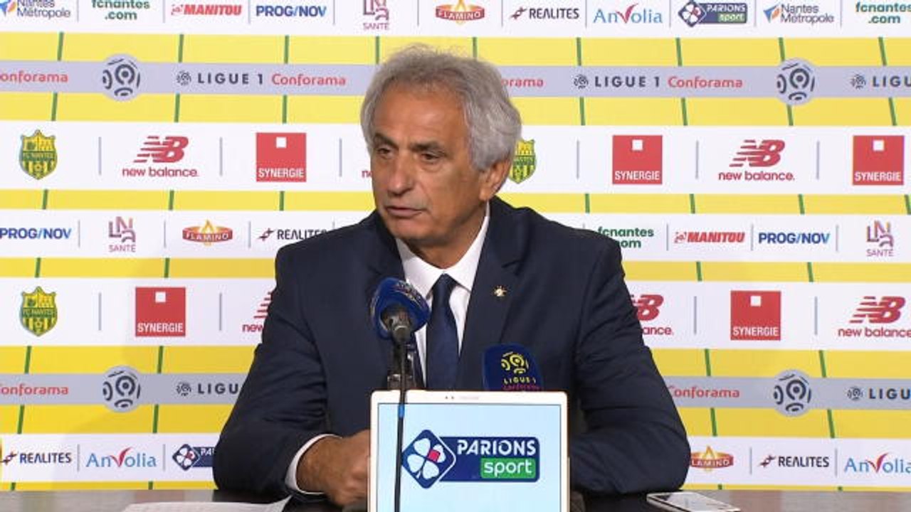 10e j. - Halilhodzic : Nantes "a montré son vrai visage"