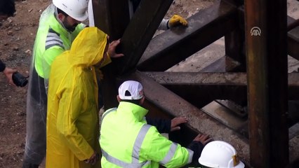 Hasankeyf Kalesi Orta Kapısı taşınıyor  - BATMAN