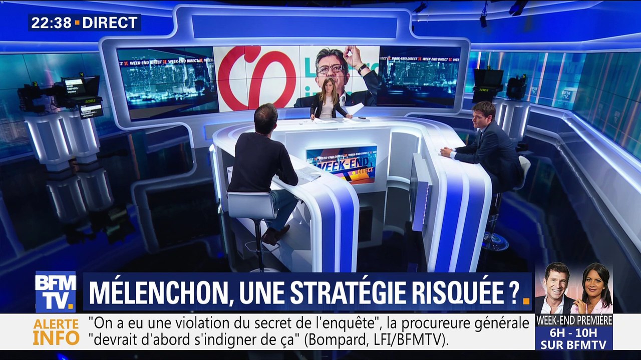 Perquisitions LFI: Jean Luc Mélenchon riposte (2/3)