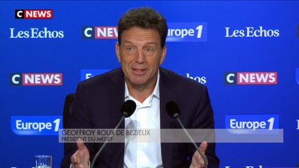 Geoffroy Roux de Bézieux : "Je pense que Jean-Luc Mélenchon s'est totalement disqualifié"