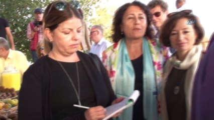 AB Büyükelçileri sarmanın tadını bakıp Kuşadası’nın tarihi yerlerini gezdi