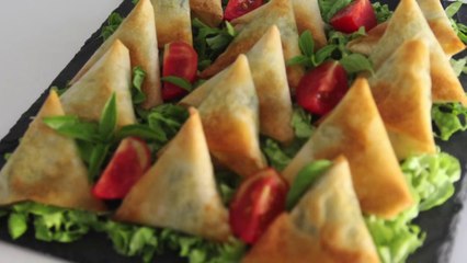 Bicks aux épinards et au fromage de chevre