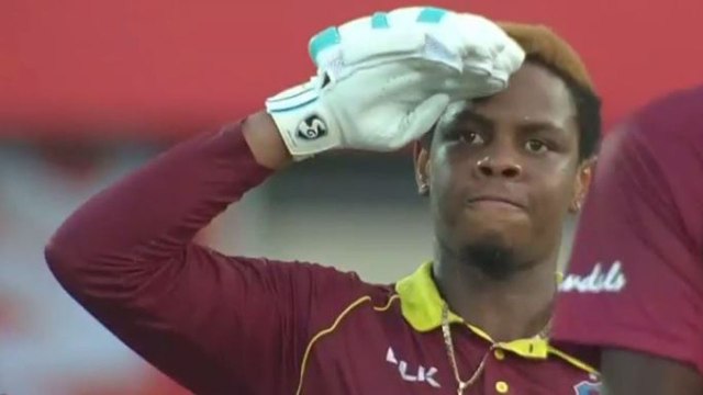 India VS West Indies 1st ODI: Shimron Hetmyer slams 3rd ODI Century | वनइंडिया हिंदी