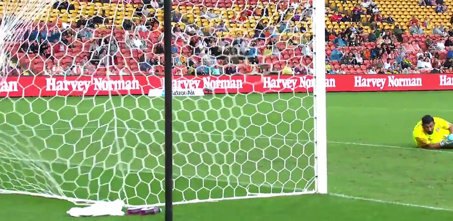 A-League (J1) 2018/2019: Summary and goals of Brisbane Roar 1-1 Central Coast Mariners