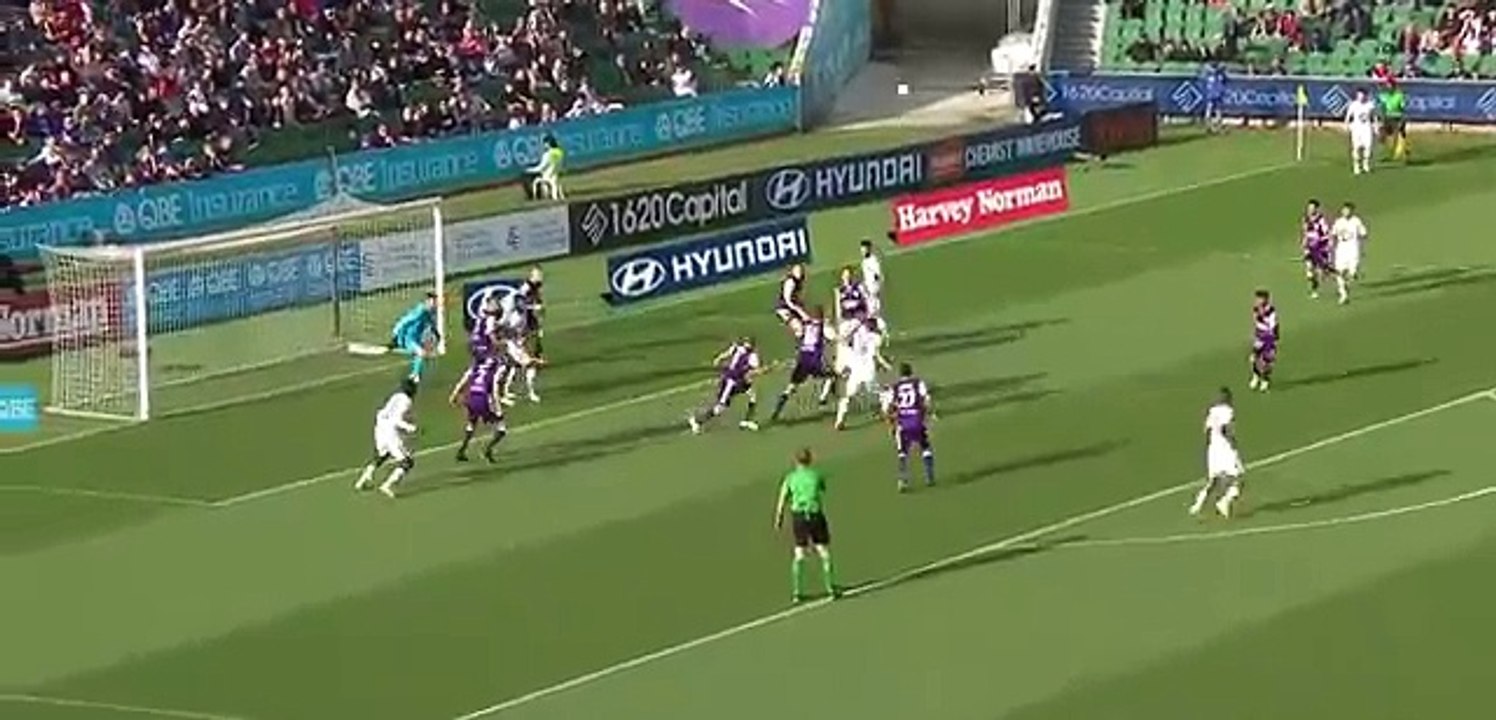 A-League (J1) 2018/2019: Summary and goals of Perth Glory 1-1 WS Wanderers