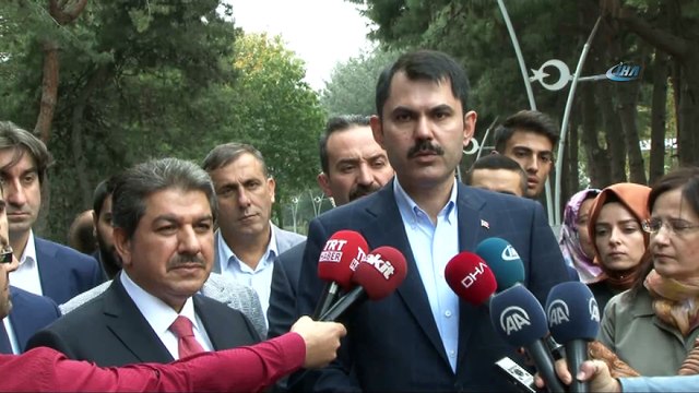 Bakan Kurum Esenler’de açılacak olan Millet Bahçesi'ni inceledi