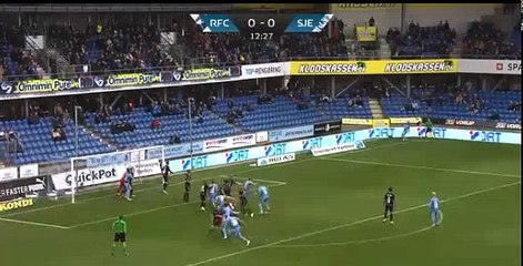 Randers FC 1 - 0 Sonderjyske 21/10/2018  Poulsen N. (Bager J.), Randers FC  Super Amazing Goal 13' HD Full Screen  DENMARK: Superliga - Round 13 .