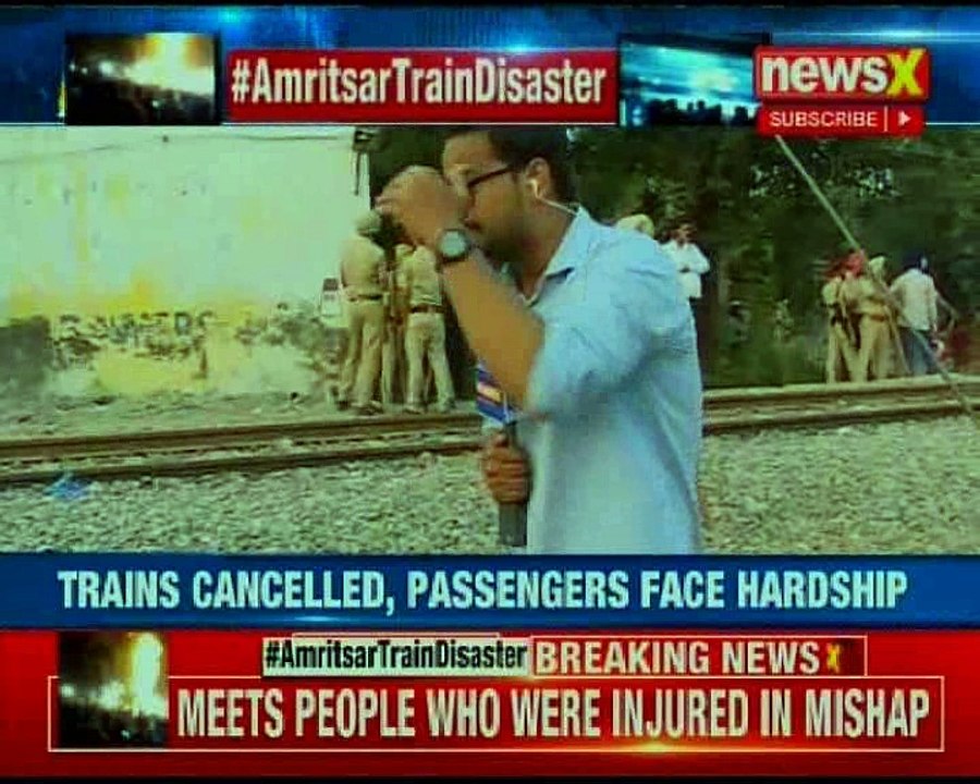 Amritsar train accident: Protesters blocked railway track; demand compensation