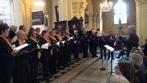 Chorales de Toucy et Vallan, orchestre de Chevannes applaudis à Saint-Eusèbe