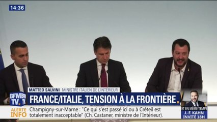 "Il n'y pas de problème, sauf avec la France." Salvini envoie des policiers à la frontière franco-italienne
