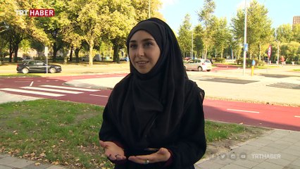 Hollanda'da gazi torunu Türk'e kahramanlık ödülü