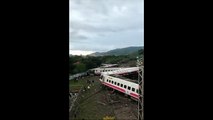 Тайвань: авария на железной дороге