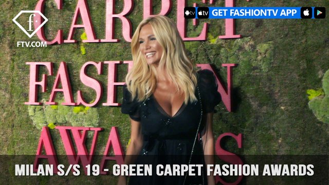 Milan Fashion Week Spring/Summer 2019 - Green Carpet Fashion Awards | FashionTV | FTV