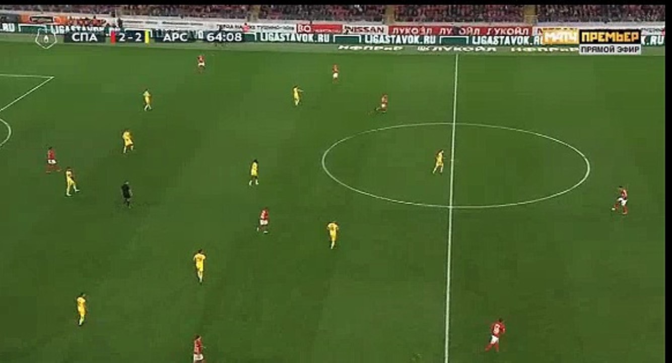 Spartak Moscow 2 -  3Arsenal Tula  21/10/2018 Mirzov R. (Djordjevic L.), Arsenal Tula Super Amazing Goal  65' HD Full Screen RUSSIA: Premier League - Round 11 .