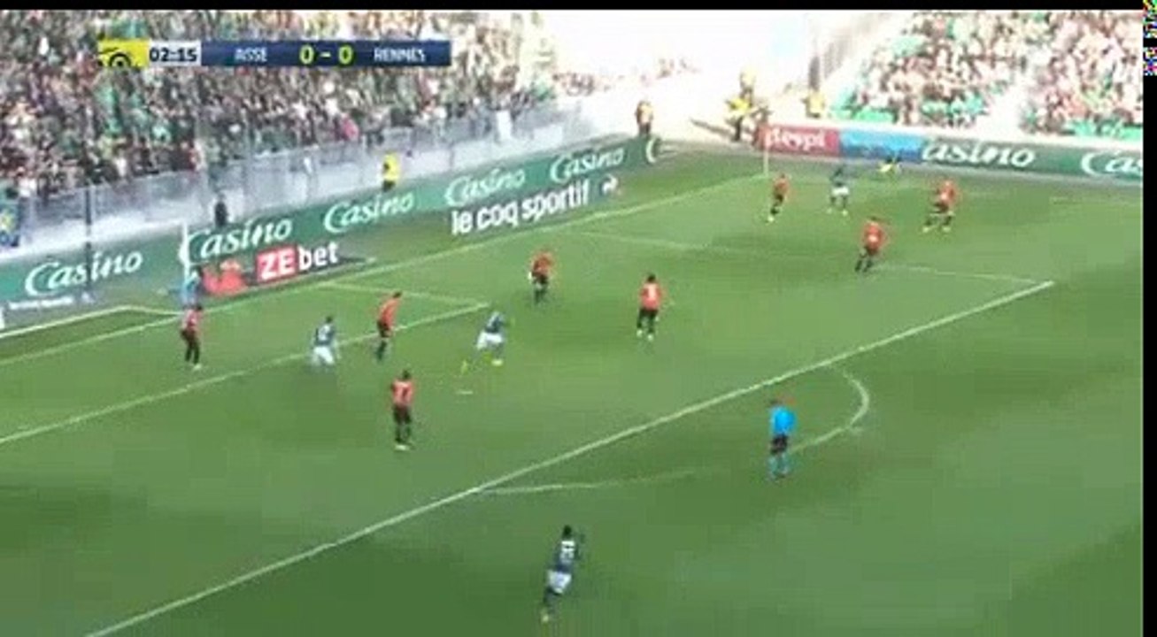 St Etienne 1 - 0 Rennes -21/10/2018 Khazri W. (Penalty), St Etienne Super Amazing Goal  04' HD Full Screen FRANCE: Ligue 1 - Round 10 .
