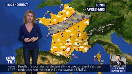 La météo pour ce lundi 22 octobre 2018