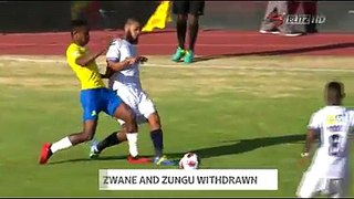 Midfielders Bongani Zungu & Themba Zwane have been withdrawn from the Bafana squad due to injuries, while Hlompho Kekana is also a doubt.