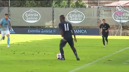 La injusta expulsión de Vinicius ante el Celta B